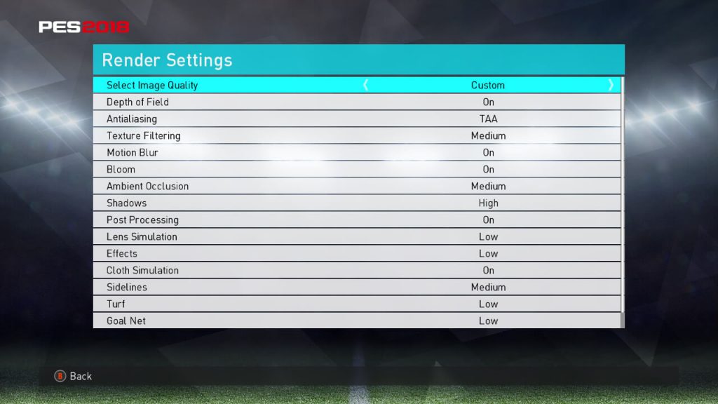 cara setting pes 2016 di pc low