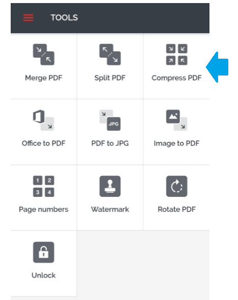 Opsi Kompress PDF Di HP