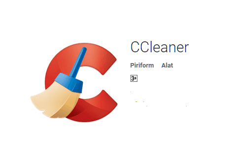 CCleaner - Aplikasi pembersih file cache