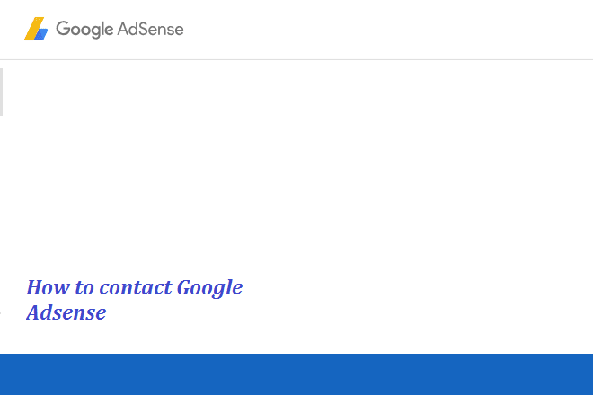 Cara mengirim email adsense