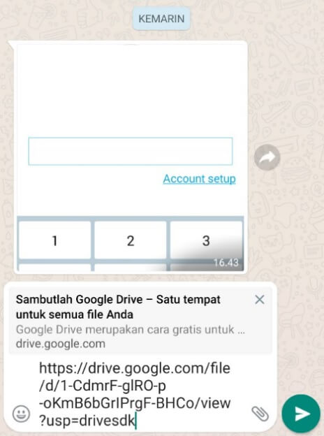 Taruh Link Google Drive