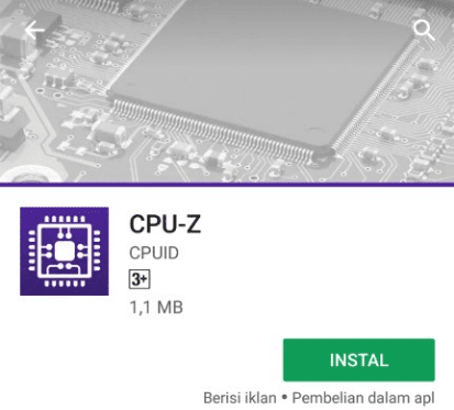 CPU-Z Playstore