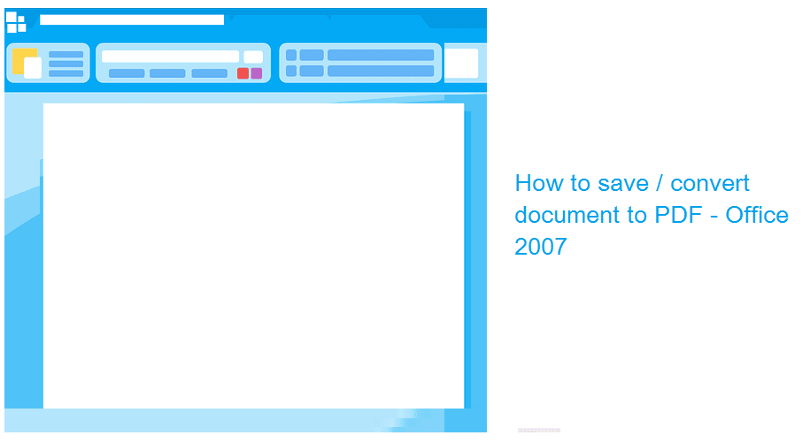 2 Cara Save Atau Mengubah Word ke PDF Di Office 2007 ...