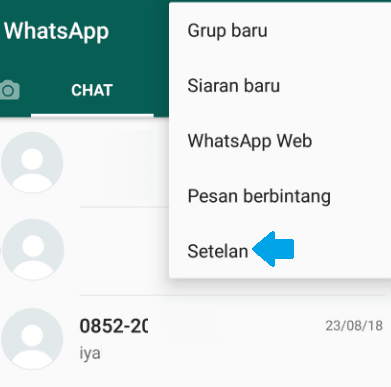 Cara menyembunyikan foto profil whatsapp untuk 1 orang