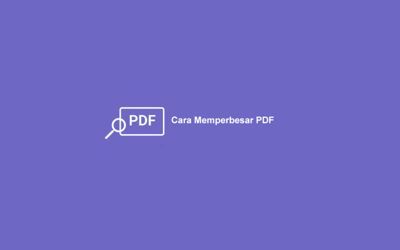 Cara Perbesar Resize PDF