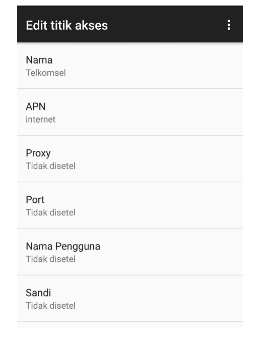 APN Tsel