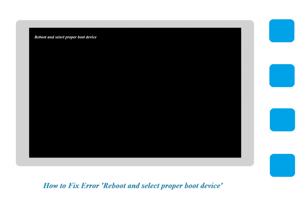 Reboot черный экран. Cara Mengatasi no Bootable device.