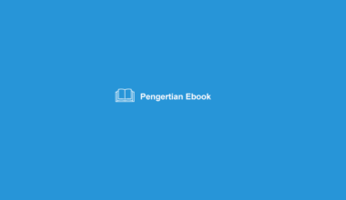 Pengertian Ebook