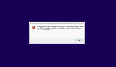 Mengatasi Error 0x80070570 Saat Instalasi Windows