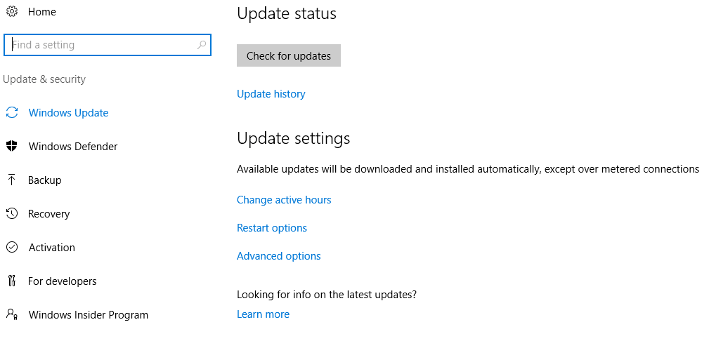 Update Windows 10 Versi Terbaru