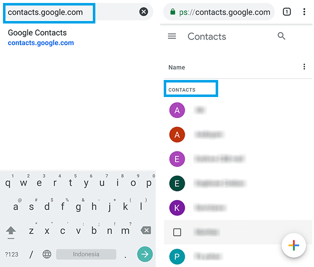 GoogleKontak - Cara Mengatasi Kontak HP Tidak Muncul