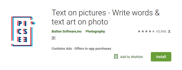 Aplikasi Text On Pictures