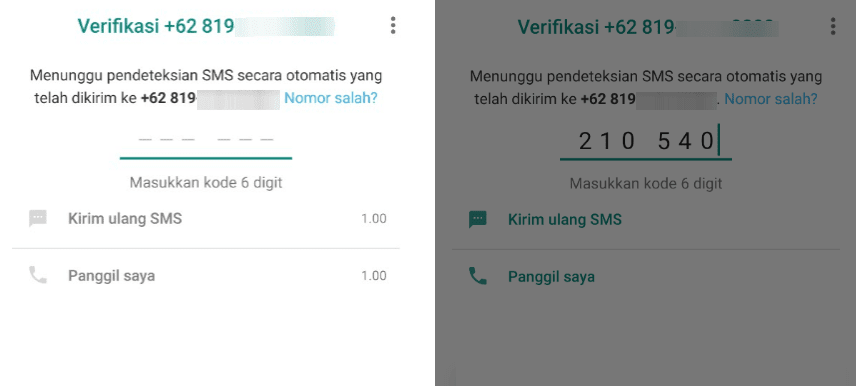 VerifikasiKode - Cara Install dan Buat Akun WhatsApp Di HP Samsung