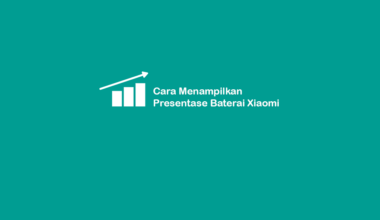 Cara Menampilkan Presentase Baterai Xiaomi