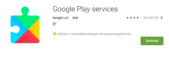 Google Play Services Playstore