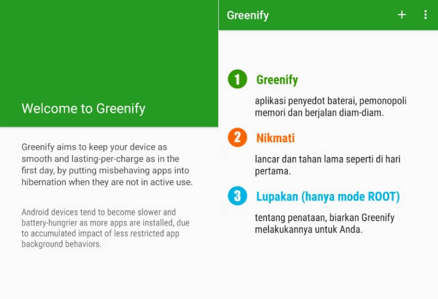 Greenify Android