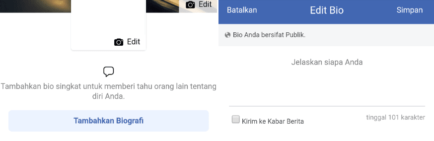 140 Kata Kata Bio Facebook Keren Unik Lucu Terbaru