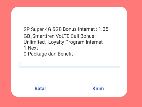 Cek Internet Kuota Smartfren
