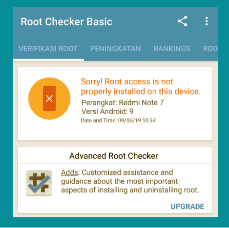 Cek Root Android