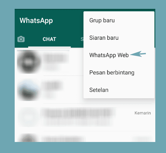 Setelan WhatsApp Web