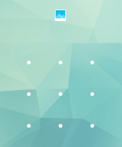 Contoh galeri sudah terkunci Android