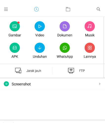 File Manager Cek Thumbnail