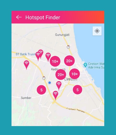 Hotspot-Finder-WIFI