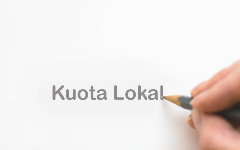 Maksud Kuota Lokal Operator
