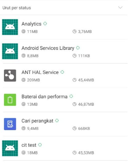 Cek Aplikasi Terpasang