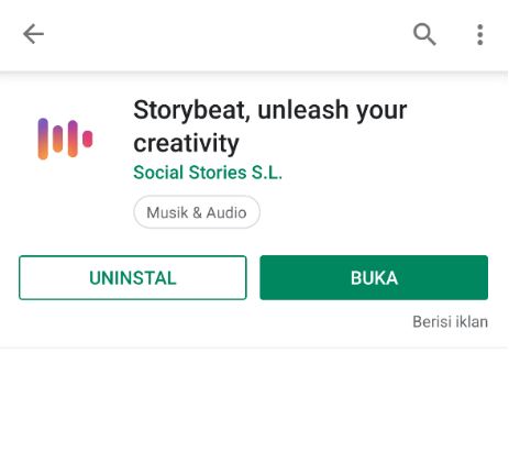Tambah Musik Ke Foto Dengan StoryBeat