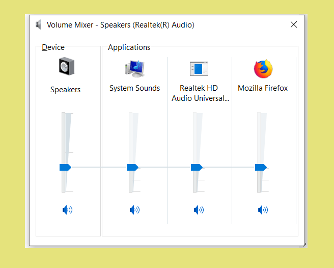 Equalizer Mixer Windows Laptop