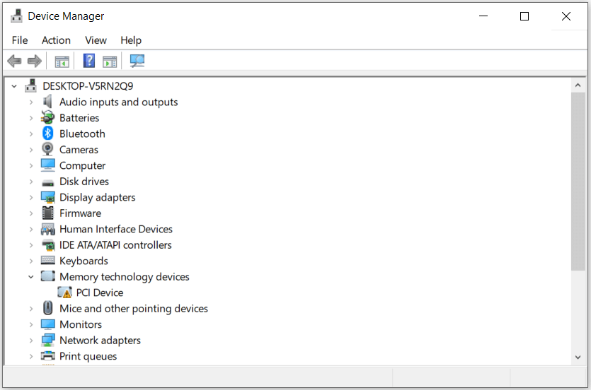Cek Driver VGA Di Device Manager
