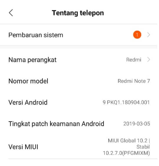 Cara Updater Xiaomi