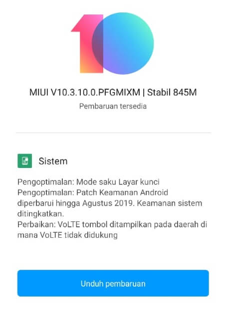 Memperbarui Xiaomi Tanpa Updater