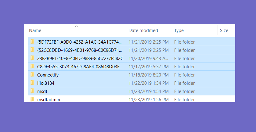 what is msdtadmin folder what is msdtadmin folder