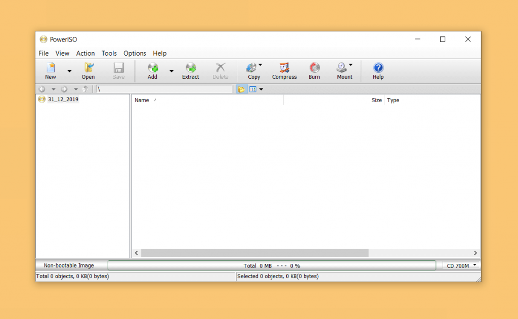 poweriso the file format is invalid
