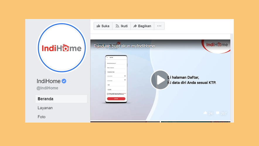 cara komplain indihome telkom