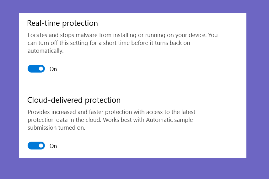 Cara Mematikan Windows Defender Pengaturan Real Time Protection Nonaktifkan Defender - Cara Mematikan Windows Defender