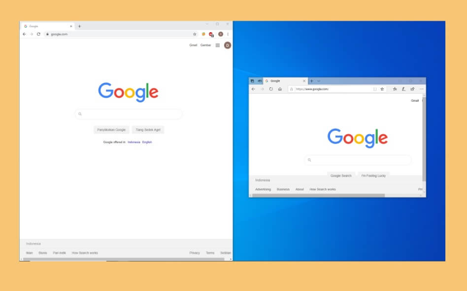 √ [Keren!] Cara Membagi Layar (Split Screen) Di Windows 10