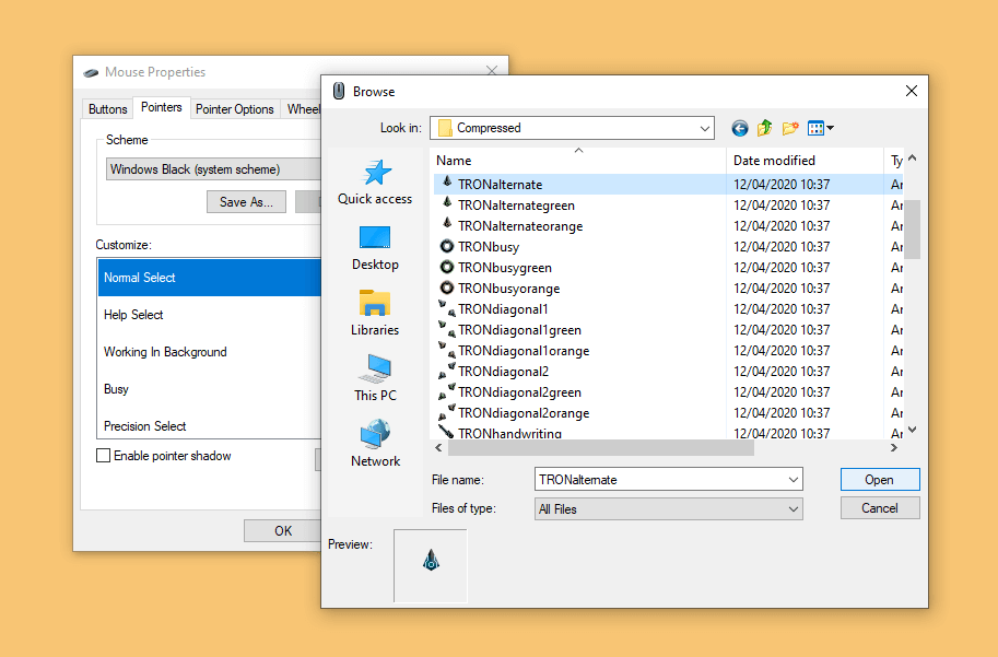 Cara Mengubah Tampilan Cursor Windows 10 Open File Cursor - Cara Mengubah Tampilan Cursor Windows 10