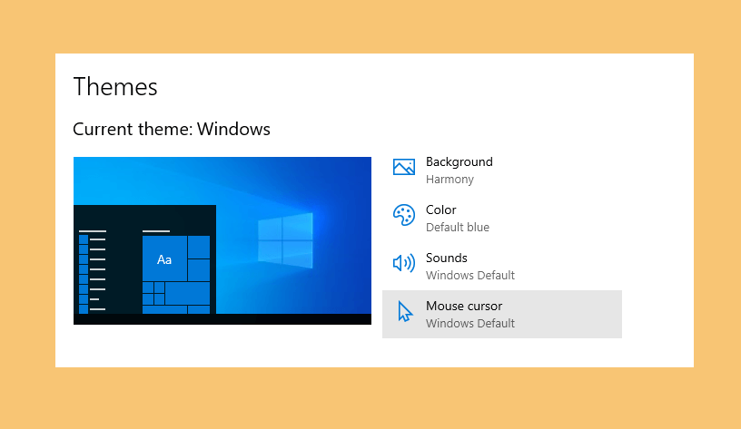 Setting Mouse Cursor Windows - Cara Mengubah Tampilan Cursor Windows 10