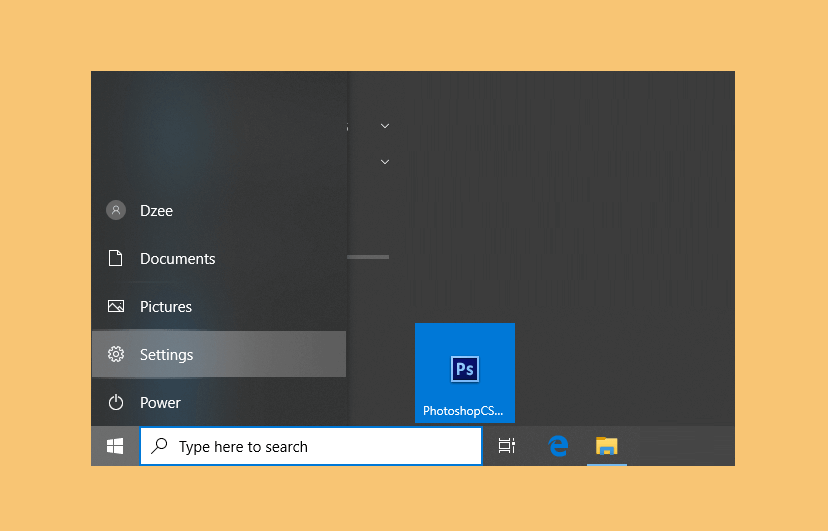 Cara Mengubah Tampilan Cursor Windows 10 Setting Start Menu - Cara Mengubah Tampilan Cursor Windows 10