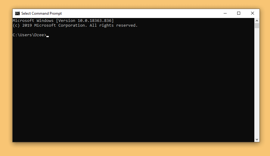 Command Prompt