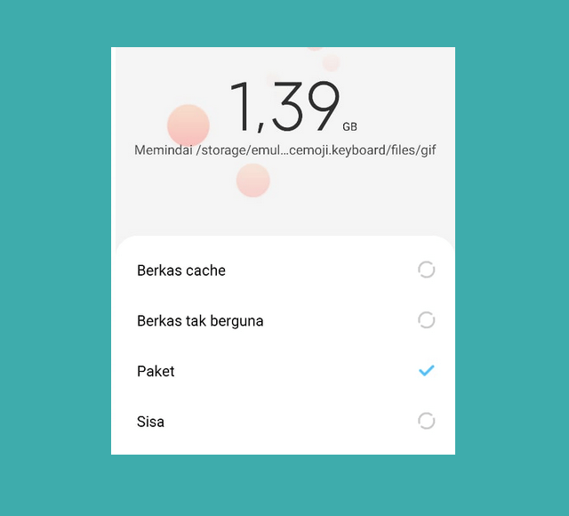 Proses Scan Xiaomi