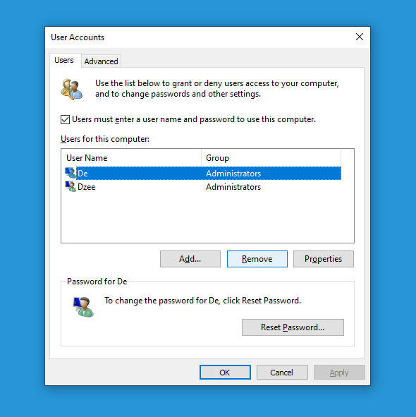 cara menghapus password administrator windows 10 yang lupa