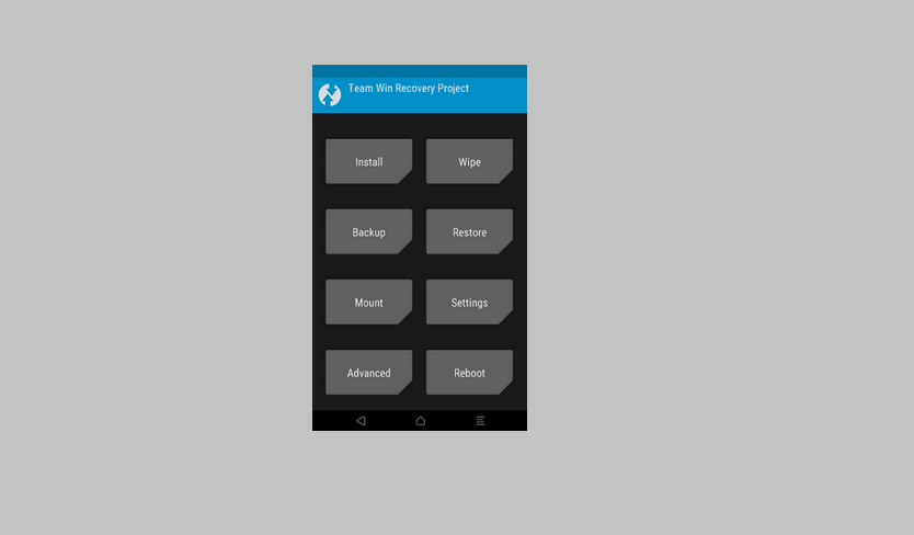 Menu Clear di TWRP