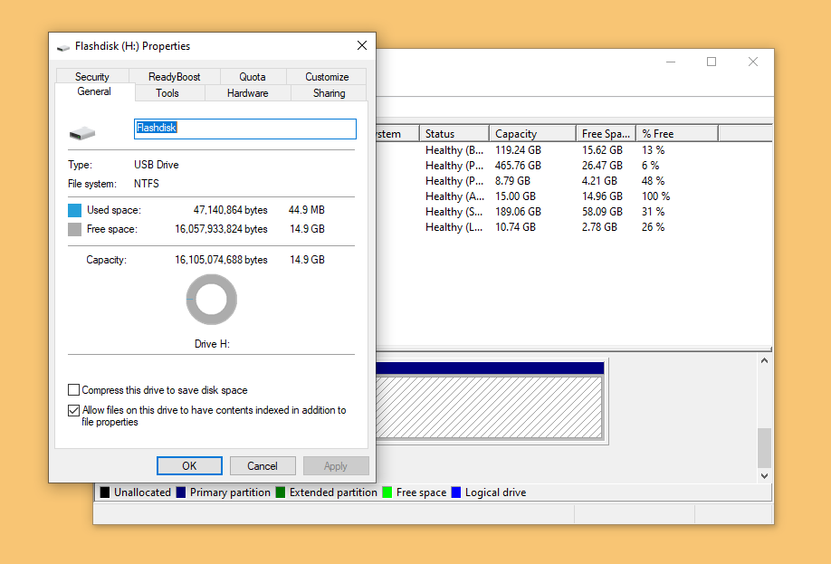 Rename flashdisk disk manager