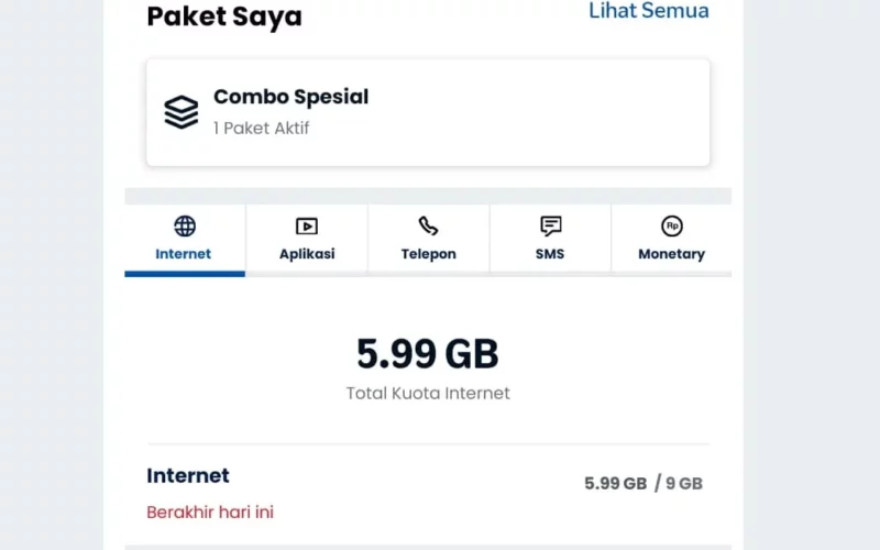 Cara Mengecek Masa Aktif Kuota Telkomsel