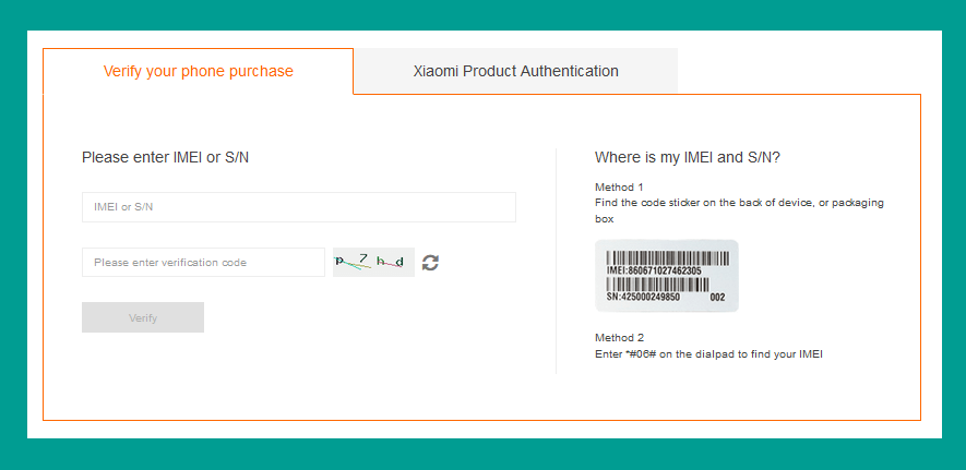 Cara mengetahui keaslian Xiaomi lewat IMEI
