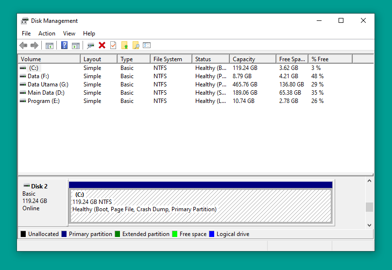 windows 10 on volume 3 windows 10 on volume 3